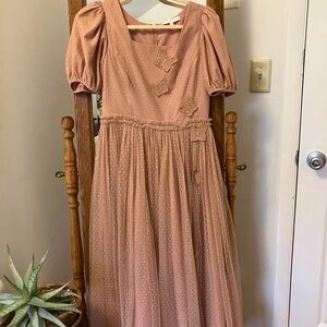 Ivy City Co Eden Dress with Butterfly Details